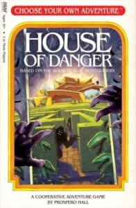 Choose Your Own Adventure House of Danger board game review - cover