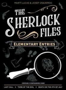 The Sherlock Files Elementary Entries review - cover