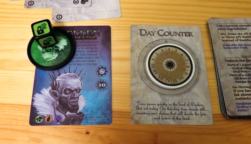 Too Many Bones review - tryant and day counter