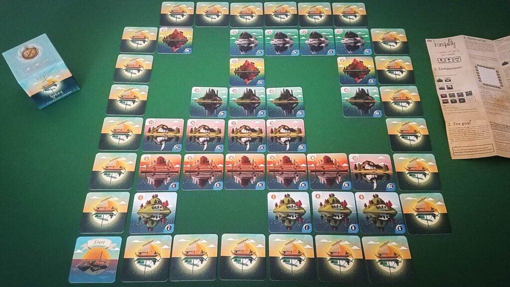 Tranquility review - near the end of a game