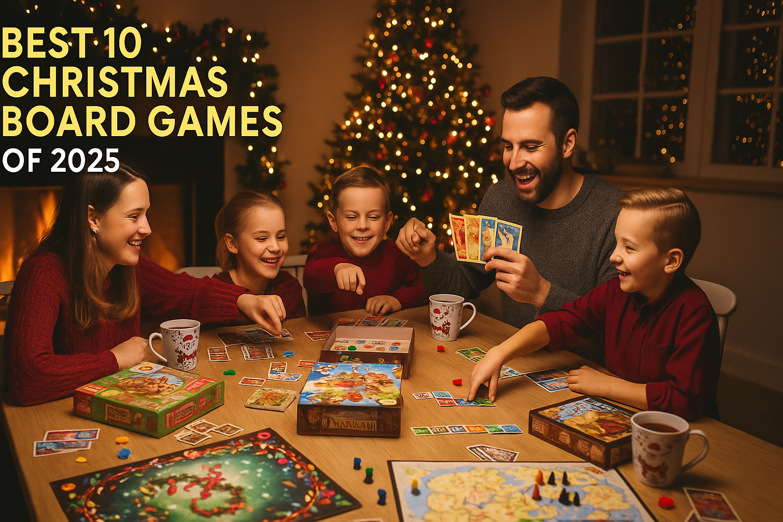 Best 10 Christmas Board Games of 2025