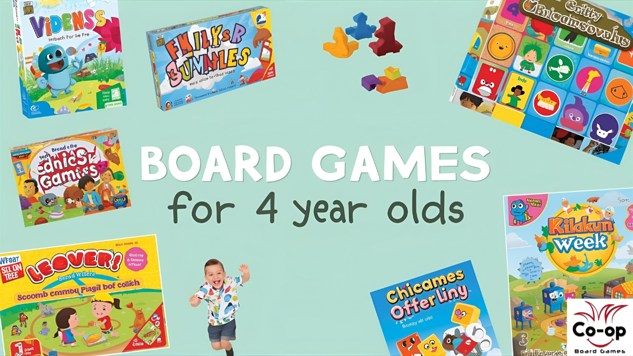 board games for 4 year olds