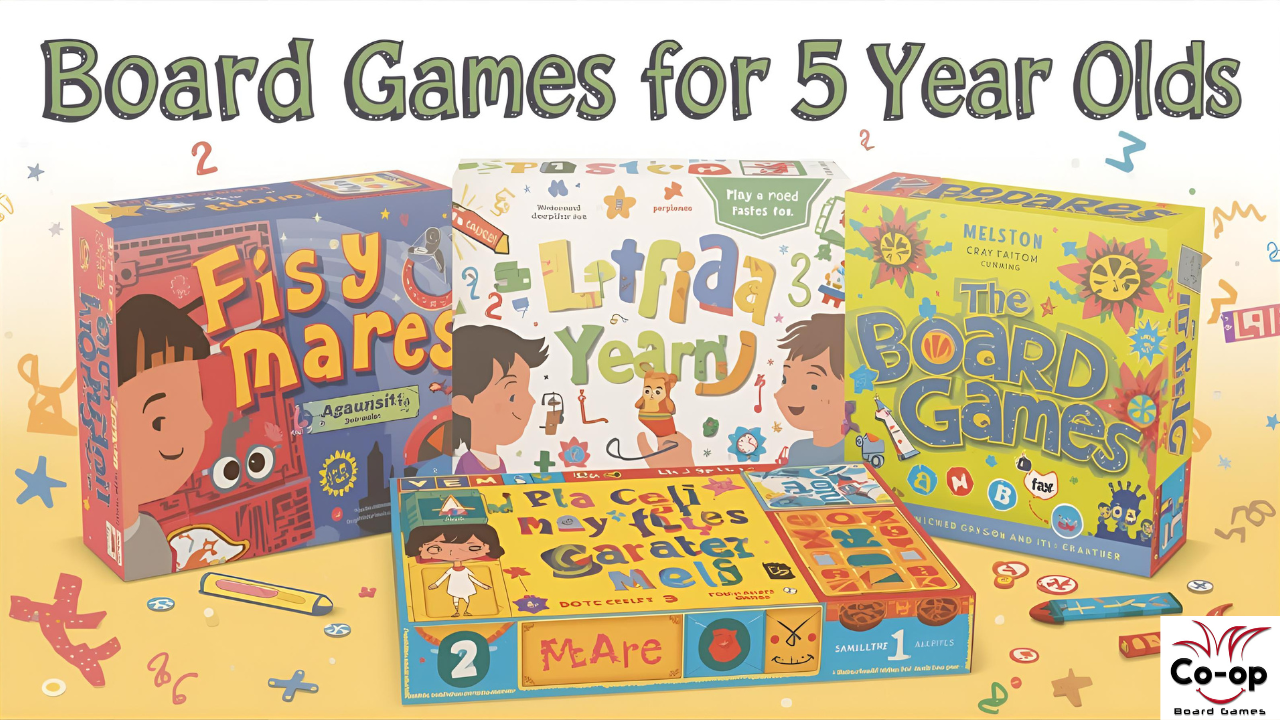 board games for 5 year olds