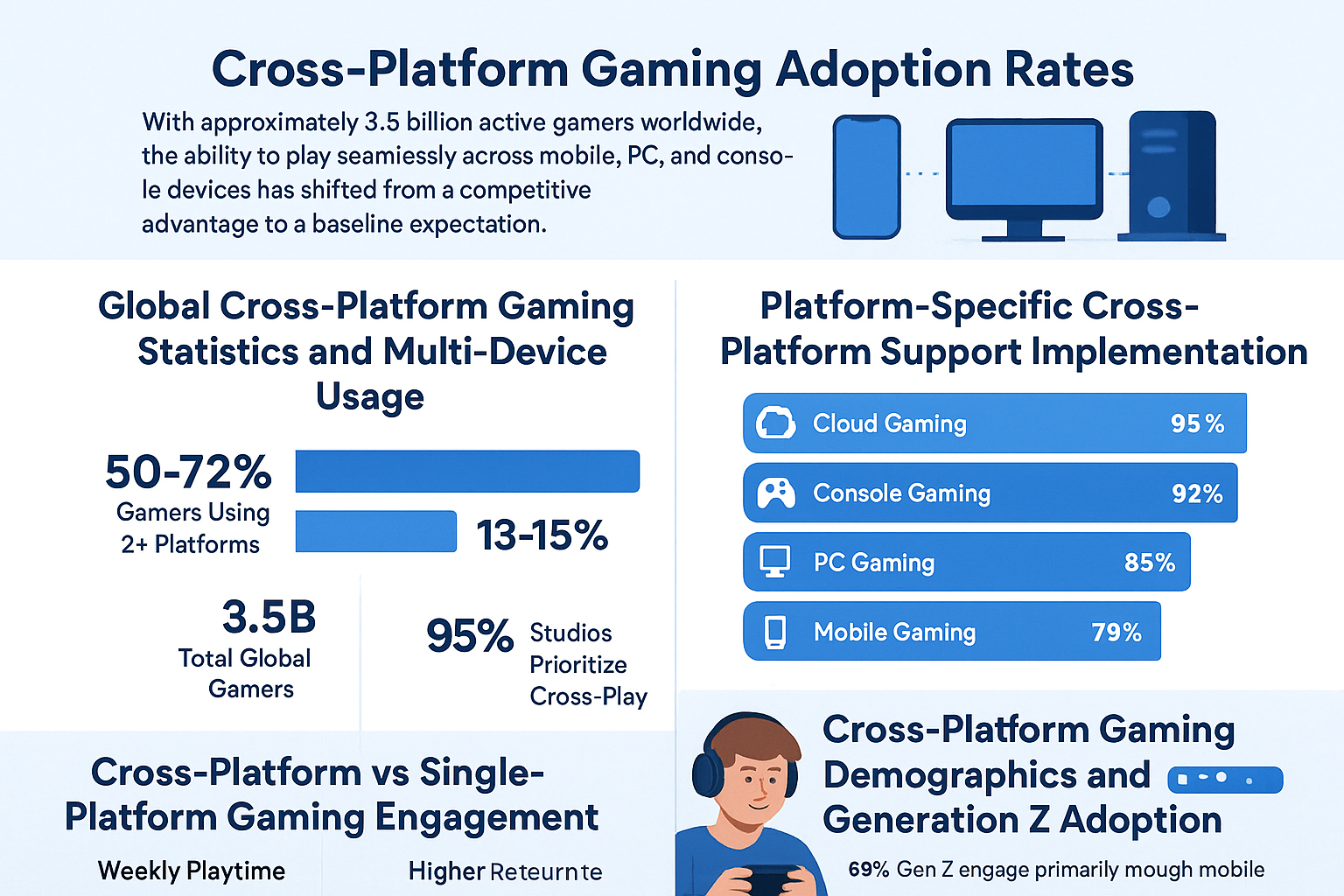 Cross-Platform Gaming Trends & Demographics