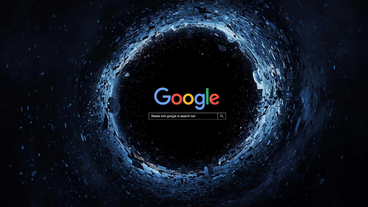 Google Gravity Black Hole