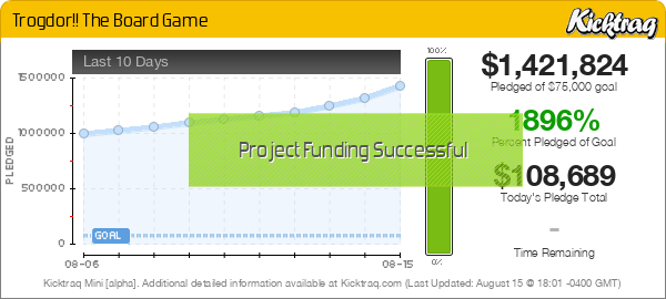 Trogdor!! The Board Game -- Kicktraq Mini Trogdor!! The Board Game -- Kicktraq Mini
