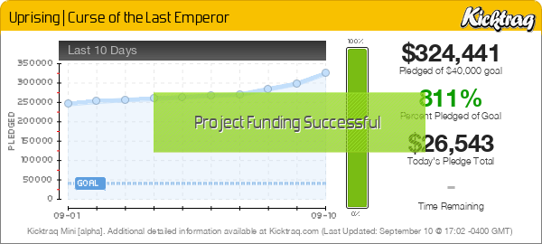 Uprising | Curse of the Last Emperor -- Kicktraq Mini Uprising | Curse of the Last Emperor -- Kicktraq Mini