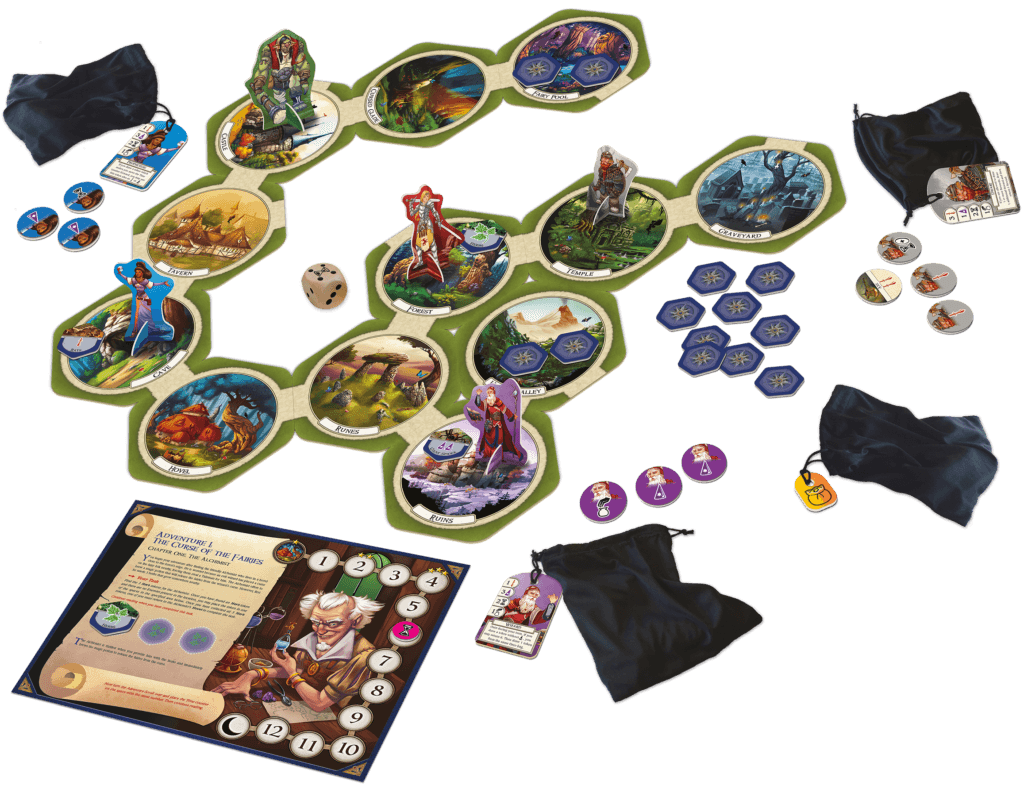Talisman Legendary Tales preview - components