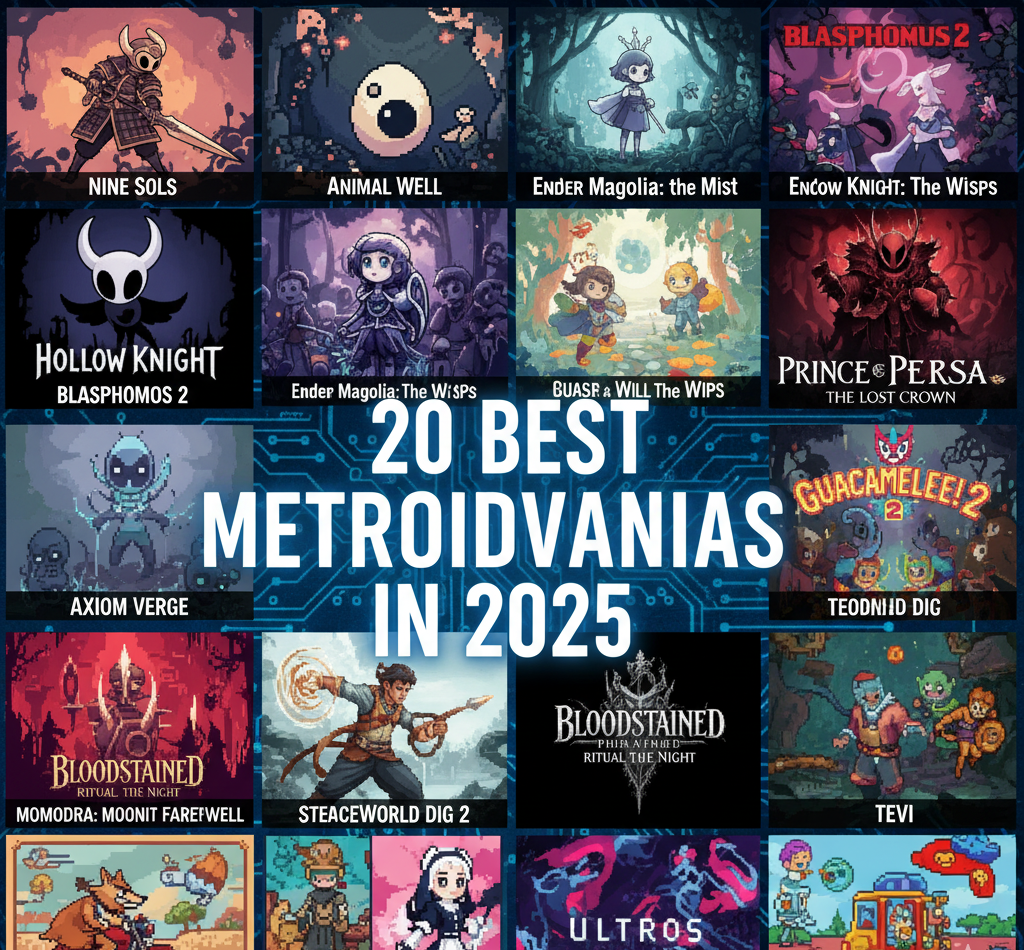 Top 20 Metroidvanias In 2025