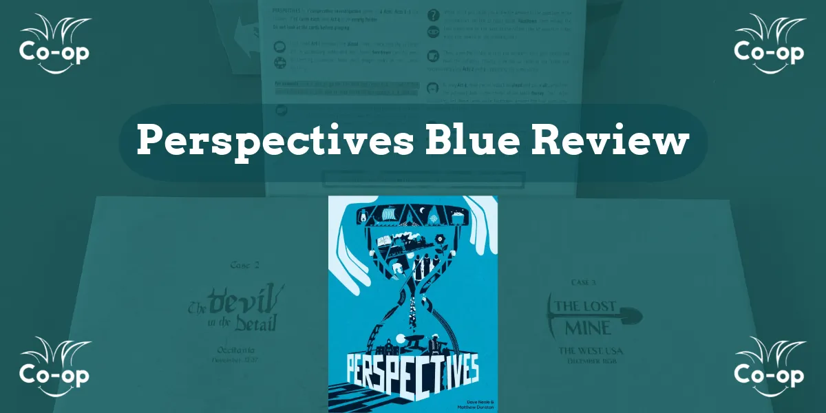 Perspectives Blue board game review
